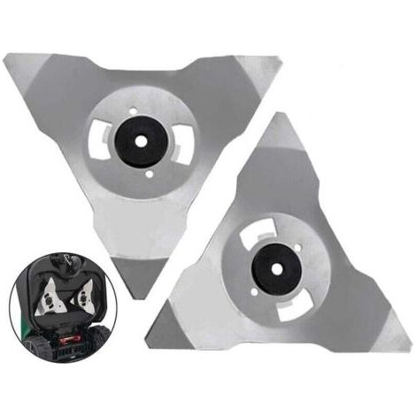 Pair Ersatzmesser für Robomow Mähroboter, RC-Serie (Edelstahl)