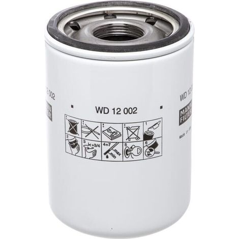 Filtro hidr谩ulico MANN-FILTER WD12002