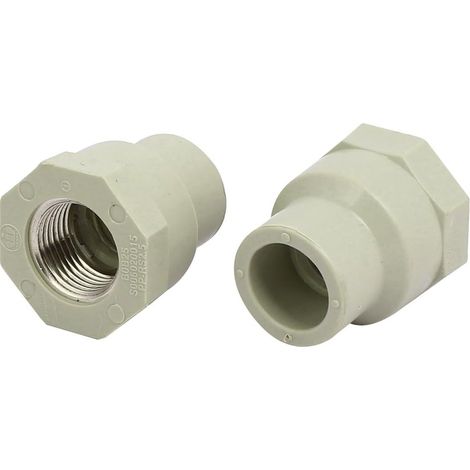 1/2 Metall Innengewinde PPR Rohrverbinder Gerade 2St (ff43ecc2dd54b8721a25b510513bc2b1) (1/2)