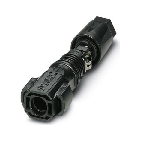 1 paire de connecteurs solaires I Kit solaire I Noir I Connecteur I pour installations solaires (1/5)