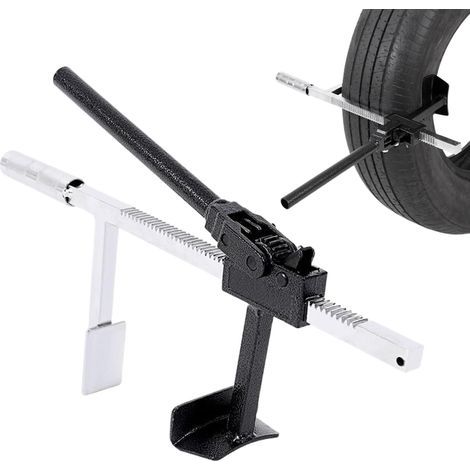 Machine à pneus manuelle, outil de changement de pneu Outil de démontage de pneu pour moto, camion, remorque, voiture, petite voiture, magasin, garage (1/5)