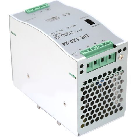 Wechsel-/Gleichstromnetzteil mit Pulsweitenmodulation 100–240 V, 24 V, 5 A, 120 W (1/5)