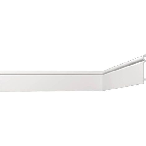 BATTISCOPA DECORATIVO SERIE 'LUXSTYL' mod. 'L14015' - mm 15 x 140 x 2 mt