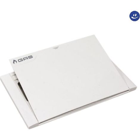 Placca per collettore gas modello 1874 in abs 195x120 mm 3 vie TIEMME