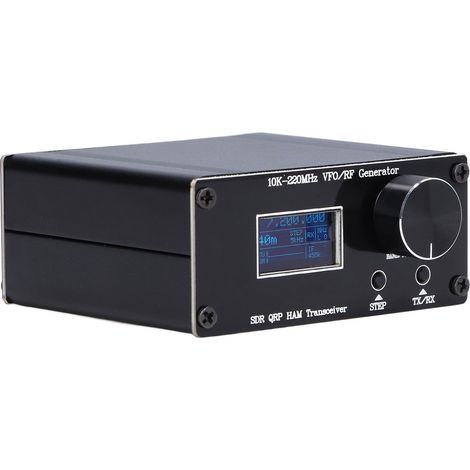 Émetteur-récepteur SDR QRP HF pour radioamateurs, oscillateur à fréquence variable (VFO), générateur RF 10 kHz-220 MHz (1/5)