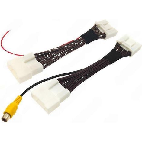 Câble adaptateur pour caméra de recul de voiture pour Toyota RAV4, Camry, Highlander, Corolla et Prado - Accessoires auto (1/5)