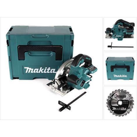 Sierra circular manual a batería Makita DHS 660 ZJ de 18 V y 165 mm, solo en el Makpac —sin batería ni cargador— (1/5)