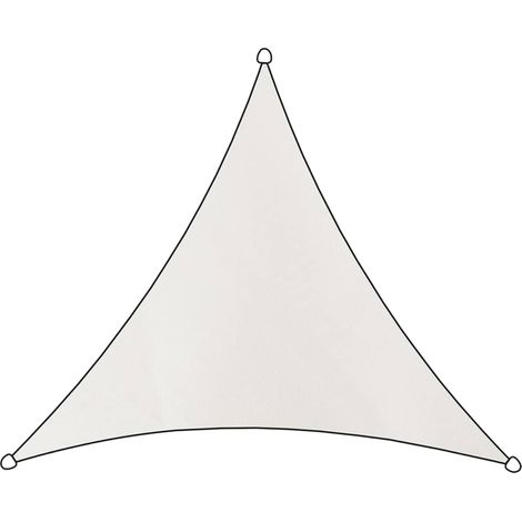 Travellife Sonnensegel Dreieck 500 cm weiß (1/5)