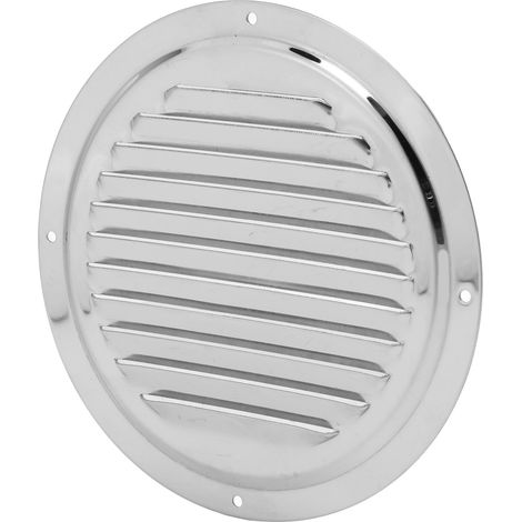 Bouche d'aération marine en acier inoxydable 304, grille de ventilation pour bateau yacht, accessoire quincaillerie, 6 pouces (152,4 mm) (1/5)