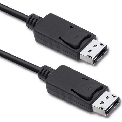 Conector Qoltec DisplayPort v1.2 macho  DisplayPort v1.2 macho  5K  1 m (1/5)