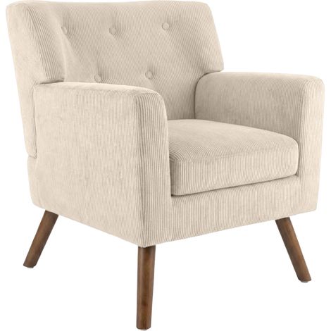 Sessel Kioni Cordbezug creme (1/5)