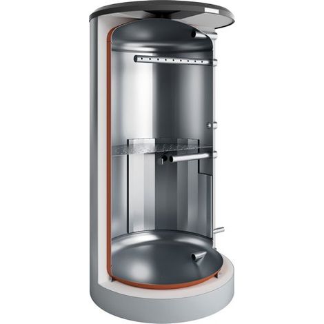 Junkers Bosch ballon tampon pour pompes à chaleur, Stora BH 750-6 ERZ 1 B, 750 litres, stratification, 7735501630
