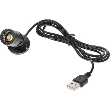 Spot LED d'intérieur petit projecteur alimenté par USB pour signalétique de bijoux (1/2)