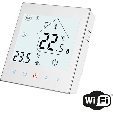 Termostato programable HD-T1000.W con comunicación Wi-Fi - Blanco