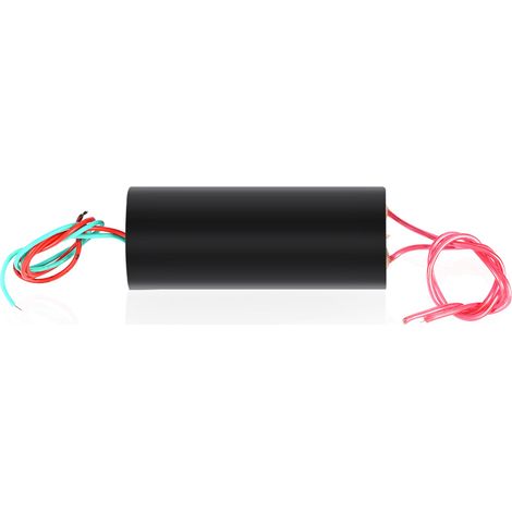 Hochspannungsgenerator 3V bis 6V 700Kv für Schultests und wissenschaftliche Experimente, Schwarz, 1 Stück, Kunststoff.