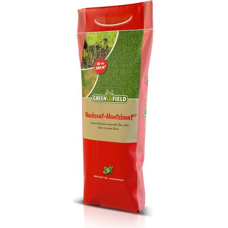 Greenfield Nachsaat-Mantelsaat 5 kg - verjüngt den Rasen (1/2)
