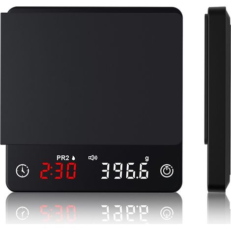 Digitale Kaffeewaage mit Timer, Mini-Smart-Waage für Baristas.