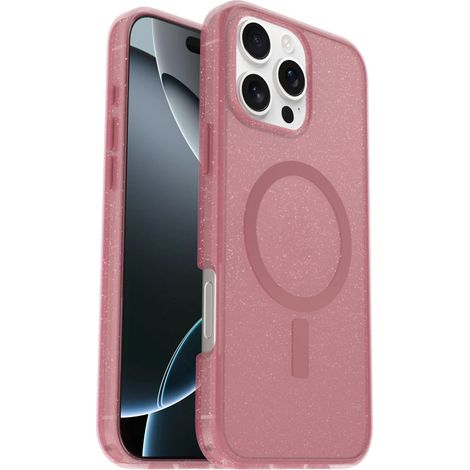 OtterBox Symmetry Series Clear für MagSafe für iPhone 16 Pro Max, Thimbleberry