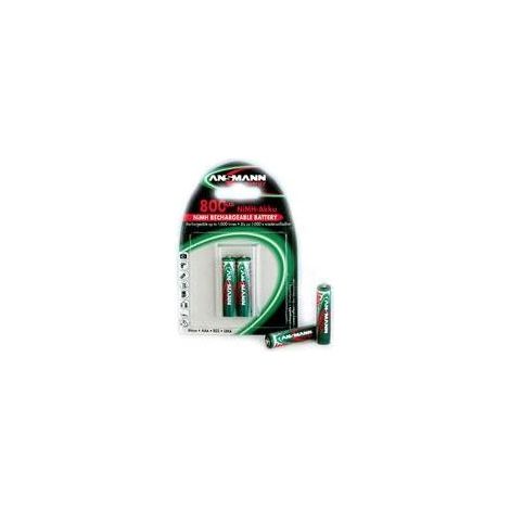 Ansmann DECT maxE HR06 Batteria ricaricabile Stilo (AA) NiMH 800 mAh 1.2 V 2 pz.