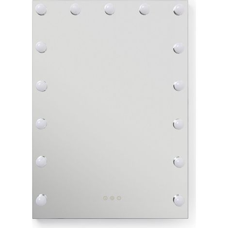 Espejo Baño con Luz LED 70x50 cm Essauira Seleccionable (Cálido-Neutro-Frío) (1/5)