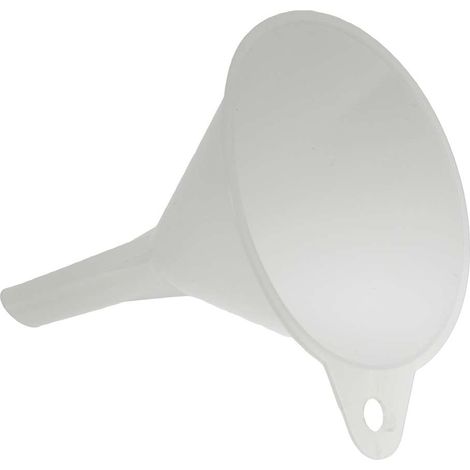Entonnoir 60mm 36mL plastique laboratoire atelier maison avec rebord antidébordement