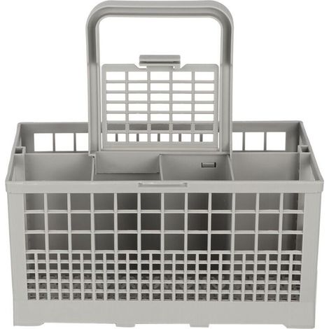 Boîte de remplacement pour panier à couverts universel avec 8 compartiments, durable et ferme, adaptée aux lave-vaisselle polyvalents (1/4)