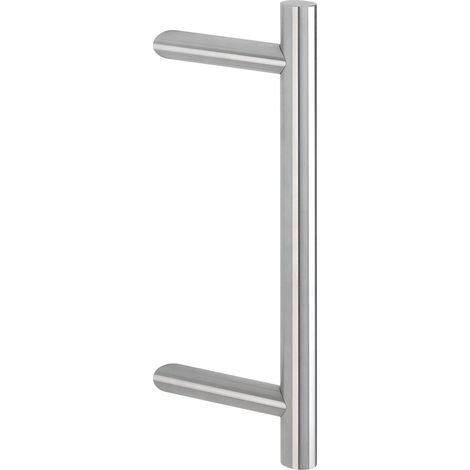 MARCHESI Türgriff 4810 - schräg, 600mm, LA. 400mm, Edelstahl matt (1/3)