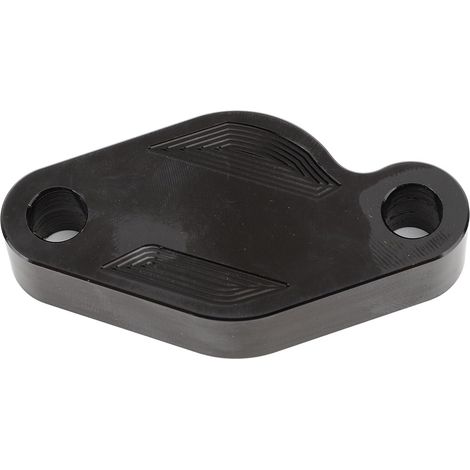 CNC Aluminum Alloy Parking Brake Plate Kit for 700R Yfz450R Yfz450X – Anodized Black ATV Rear Brake Delete Cover with Rubber Seal (BLACK) (1/5)