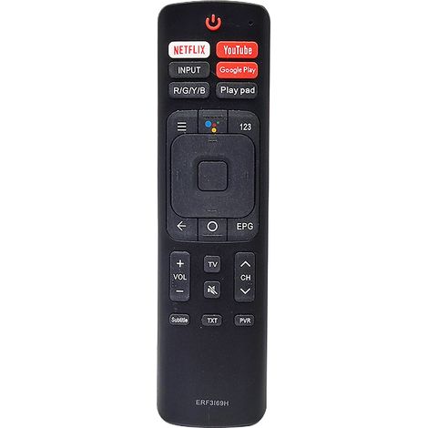 Applicabile al telecomando TV HiSense ERF3A69 HERF3169H3169HTEDTV TELECOMANDO (1/4)