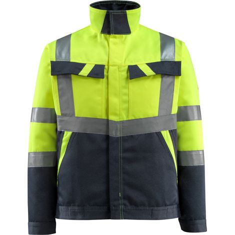 Mascot Arbeitsbundjacke Forster 15909-948 Gr. L hi-vis gelb/schwarzblau (1/4)