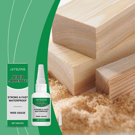 Multi-purpose adhesive for metals, plastics, ceramics, rubber, waterproof and moisture-proof, suitable for household repair tools -- 30g + dropper 1 -- BIEMMEDUE (1/5)
