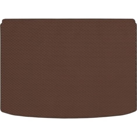 Tappetino per bagagliaio in EVA per Suzuki Vitara II Crossover dal 2015, a nido d'ape - marrone (1/5)