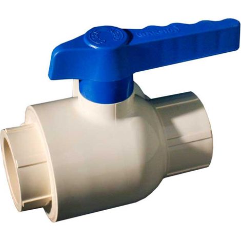 Válvula Bola Compacta CPVC  Cobre ''CU'': DN32-1"1/4