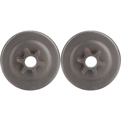 Pignon Tambour Embrayage - Kit 2 Pièces - Pour Tronçonneuse STIHL 017 018 021 023 025 MS170 MS180 MS210 MS230 MS250 - Alliage De Zinc (1/5)