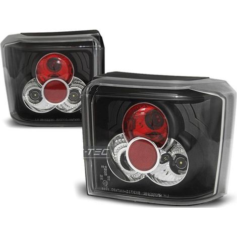 Paire de feux arriere VW T4 90-03 noir-27336518 (1/2)