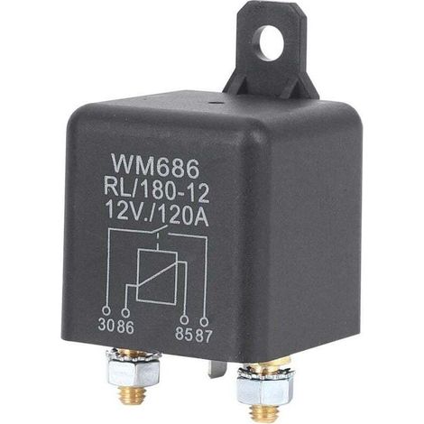 DC de separation batterie charge maximale 12V / 120A pour voiture camions (12V 120A) (1/4)