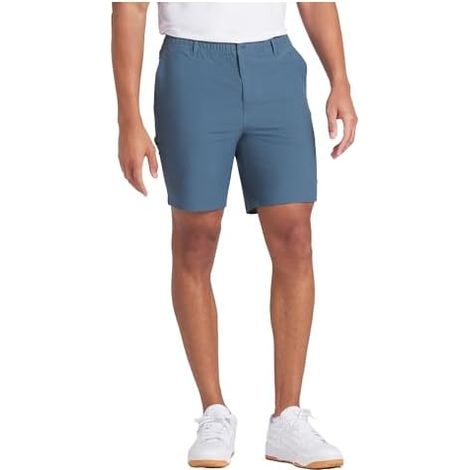Short Homme - Tissu Ripstop Résistant aux Intempéries et Accrocs - Élasticité 4 Directions - Coupe Classique - 1 Pièce (1/3)