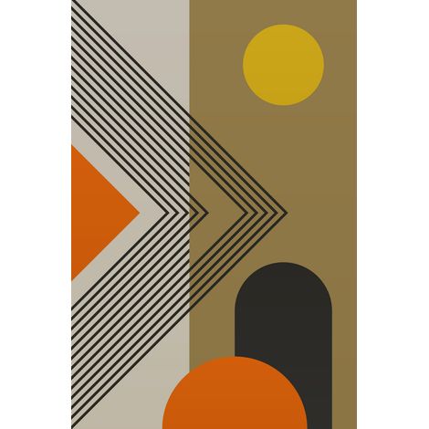 Papier peint panoramique - Géométrique - 213 cm x 320 cm (1/2)