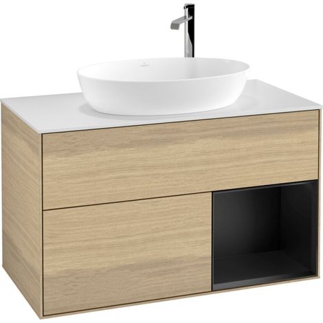 Villeroy & Boch F901PDPC meuble sous-lavabo Finion F90 (1/2)