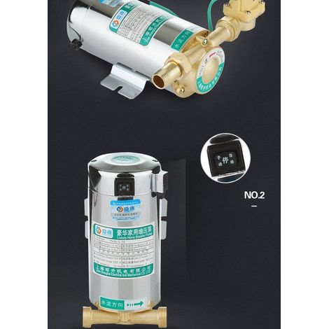 Bomba de agua automática de 100 W para sistema de calefacción solar, ducha y lavadora (220 V) (1/5)