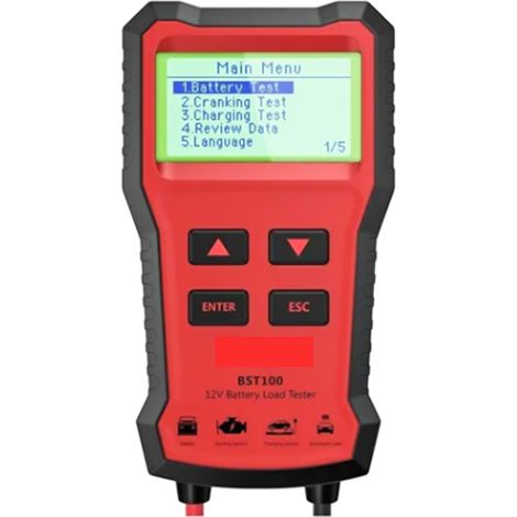 Probador de celdas BST100 de 12 V, probador automático de baterías, probador automático de celdas de almacenamiento. (1/5)