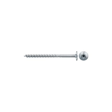 fischer Holzbauschraube PowerFast FPF II WTP 8,0 x 80 BC 22 Tellerkopf Innenst. TX Antrieb Teilgew. galv.verz. - 577831 (1/5)