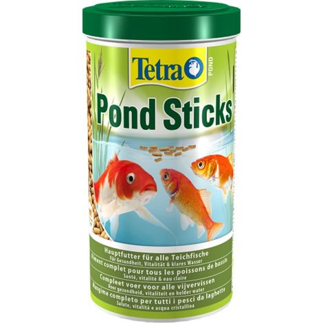 Tetra -Teichstcke, Teichfischfutter, 1 l