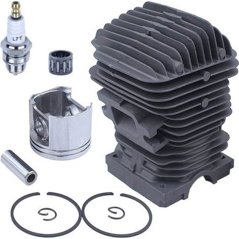 Cylindre Piston - 42,5 mm - Pour Tronçonneuse MS250 MS230 025 023 - Kit Complet avec Anneaux Goupille Roulement Bougie (1/4)