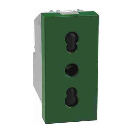 Prise bidirectionnelle BTIJ4180G 2P+T 16 A 250 Vca - entraxe de 19 mm et 26 mm