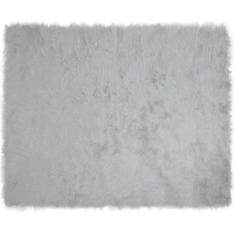 Maison Exclusive - Tappeto in finta TAFALLA Grigio 200 x 280 cm Poliestere