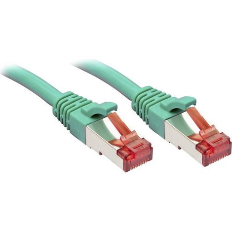 Câbles réseau et DAC LINDY Cat.6 S/FTP Cable green 1m Patchcable (1/4)