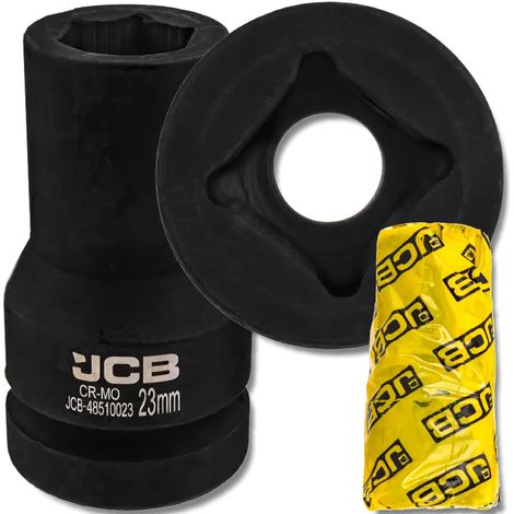 JCB IMPACT Steckschlüssel tief 1" 23 mm 6-Punkt Cr-Mo