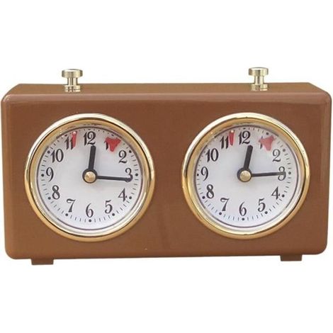 Horloge Pendule Jeu échecs Ou Jeu de Go Dal Chess Clock Vintage Jeu D'échecs Minuterie Temps Count Up Down Horloge D'echecs (1/4)