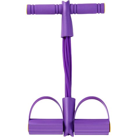 Bandes de Résistance Pilates, 4 ou 6 Tubes avec Poignée, Élastique Fitness pour Chevilles et Pilates, Homme et Femme (1/2)